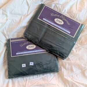 Cotton Blend Twin Sheets NWT